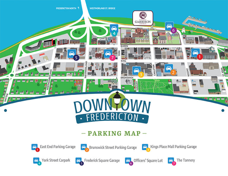 WHERE TO PARK » Downtown Fredericton